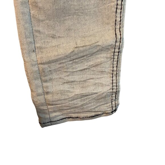 Rock Revival Maple Skinny Women Size 25 Light Wash Distressed Ripped Pockets - Picture 13 of 16